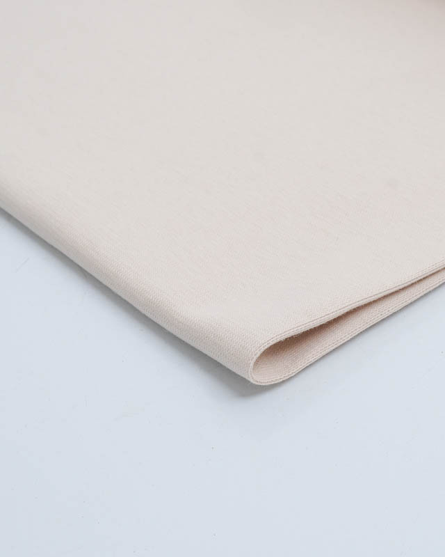 Rib Cuff Fabric Vanilla - Leonore - Maison Klem